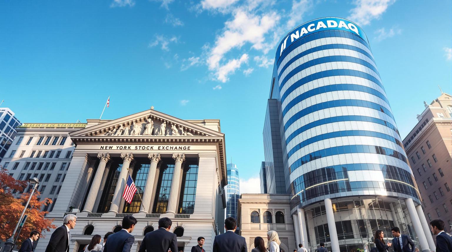 【NYSE vs NASDAQ】取引所選択ガイド