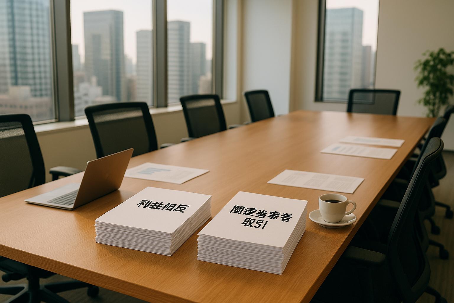 利益相反と関連当事者取引の違い