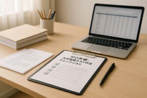 【IPO準備】 内部統制テストの文書化チェックリスト